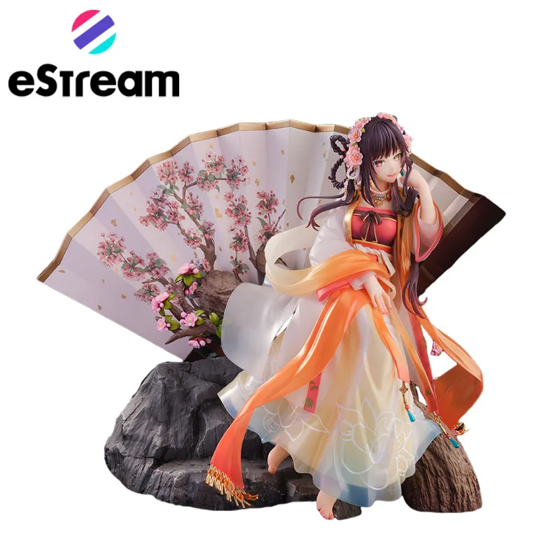 

В наличии, оригинальная фигурка EStream DATE A LIVE Tokisaki Kurumi Hanfu, аниме-фигурка, Коллекционная модель куклы, статуэтка, орнамент, подарок