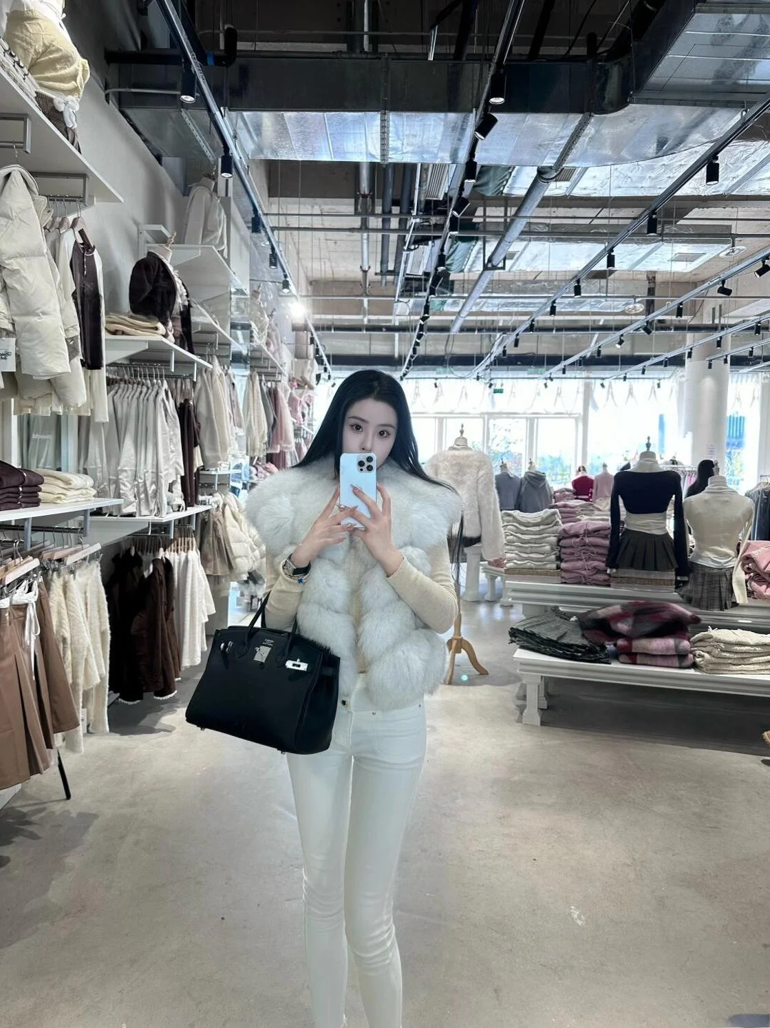 

High Waist White Jeans Women's Slim Fit Nine Points Pencil Pants Faionable Design Spring Autumn Cotton Stretch Denim