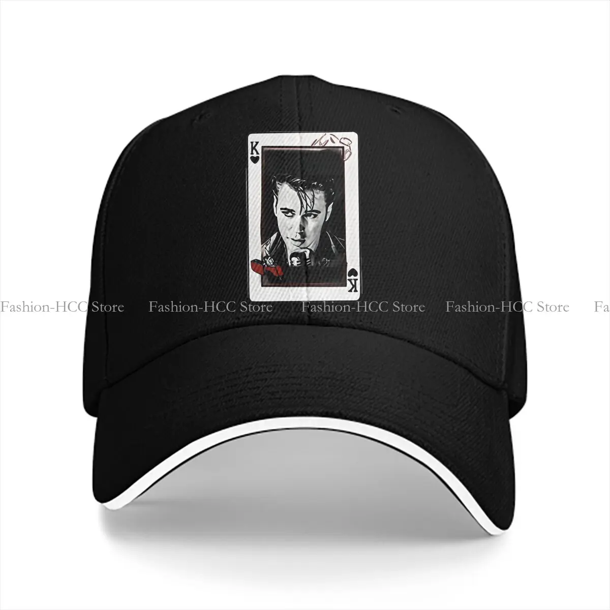 Washed Men's Baseball Cap Poker Trucker Snapback Caps Dad Hat Austin Butler