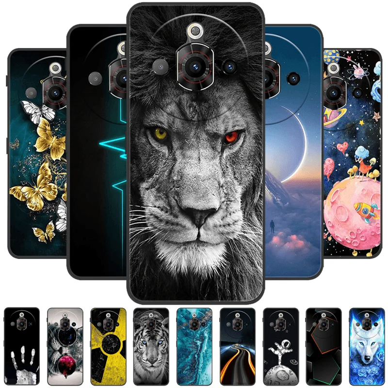 For ZTE Nubia Focus Pro Case Z2351N Fashion Silicone TPU Phone Protective Cover For ZTE nubia Focus 5G Shockproof Bumper Fundas