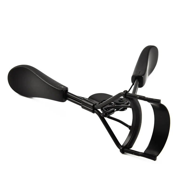 Piegaciglia Piegaciglia Pinzette Manico curvo Non fa male alle ciglia Curling a lunga durata Trucco occhi Strumenti cosmetici