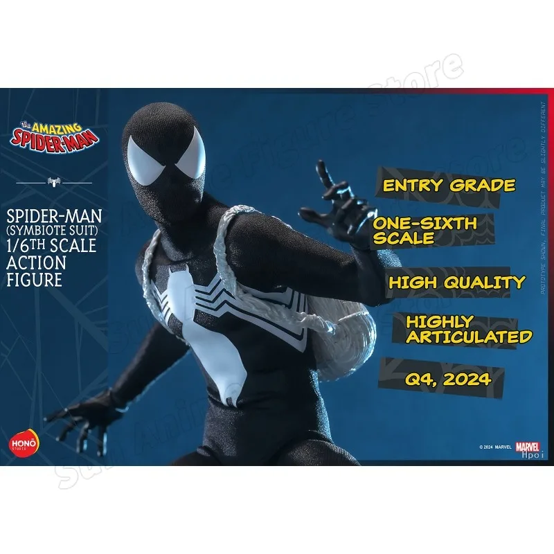 Nuovi giocattoli caldi originali HS004 Marvel Comics - Spider-Man (abito Symbiote) Action Figures Marvel Legends