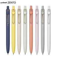 uniball ZENTO Standard Model Rollerball Pen,0.5mm/0.38mm Point Nib,Water-Based Black Ink, Ultra-Smooth with Reduced Friction