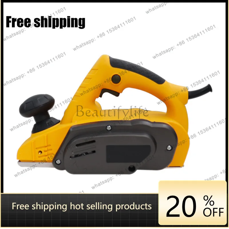 Electric wood planer Color board Portable household small electric push planer