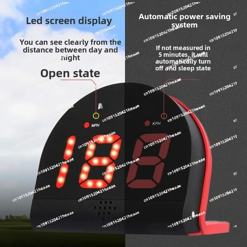 

Suitable for Accurate Serve Velocity Measurer TennisSoccerBaseballGolfBadminton Hockey