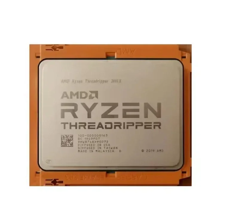 New Original AMD Ryzen ThreadRipper 3990X Desktop Processor 128 Threads AM4 Socket CPU for A-M-D Computers