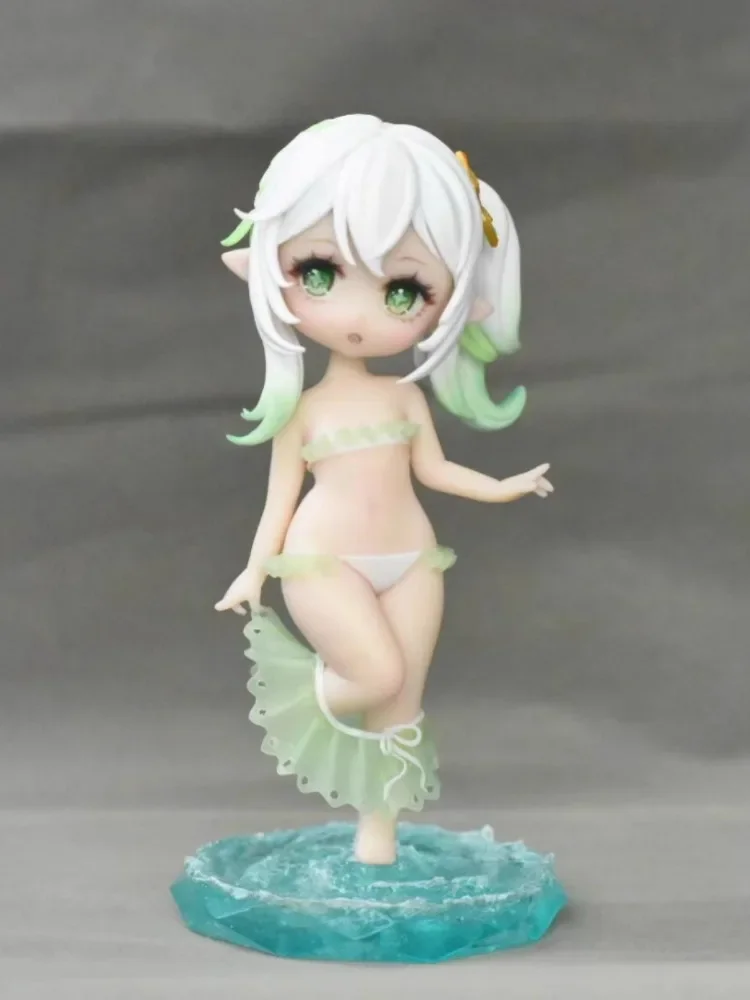 Polymer Clay Q Version Doll Silicone Mold Body Face Mould Handmade DIY Ultra Light Clay Sculpture Boy/girl Doll Figure Modeling