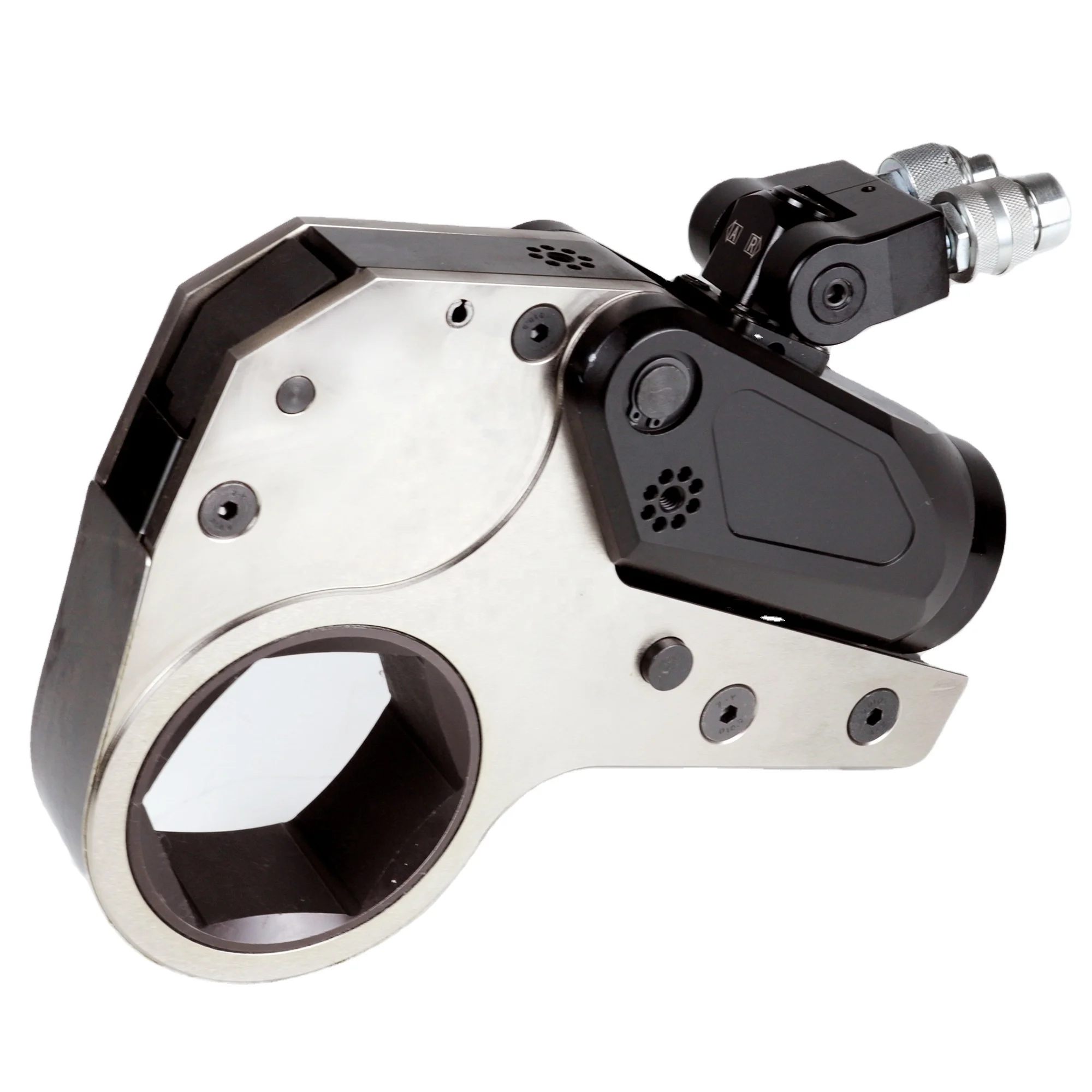 High-Strength 8MHW CE ISO Anti-Corrosion Steel Hydraulic Torque Wrench Low Profile Hexagon Cassette with Other Hydraulic Tools