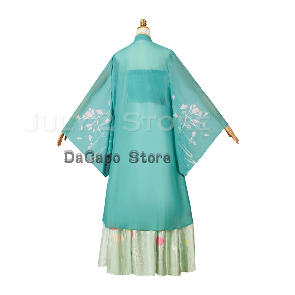 Maomao コスプレ衣装ウィッグ薬屋日記 S2 Mao Mao アニメコスプレ韓服古代の伝統的なドレスファンシー女性スーツ 2025