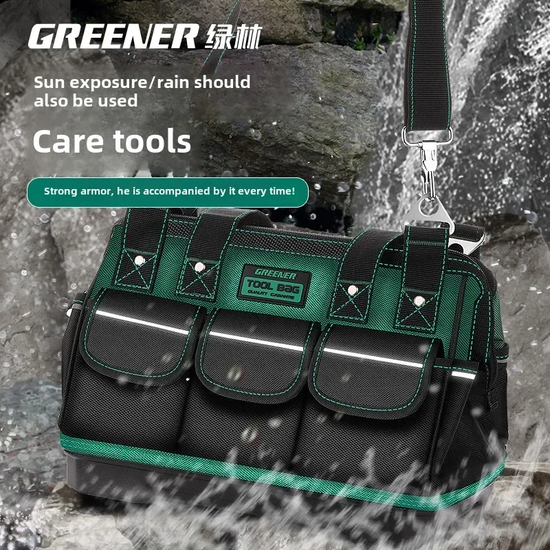 مجموعة أدوات الجزء السفلي البلاستيكية شديدة التحمل من Green Forest - مثوقة من قبل كهربائيين لمدة 10 سنوات |   مقاومة للماء ومقاومة للاهتراء