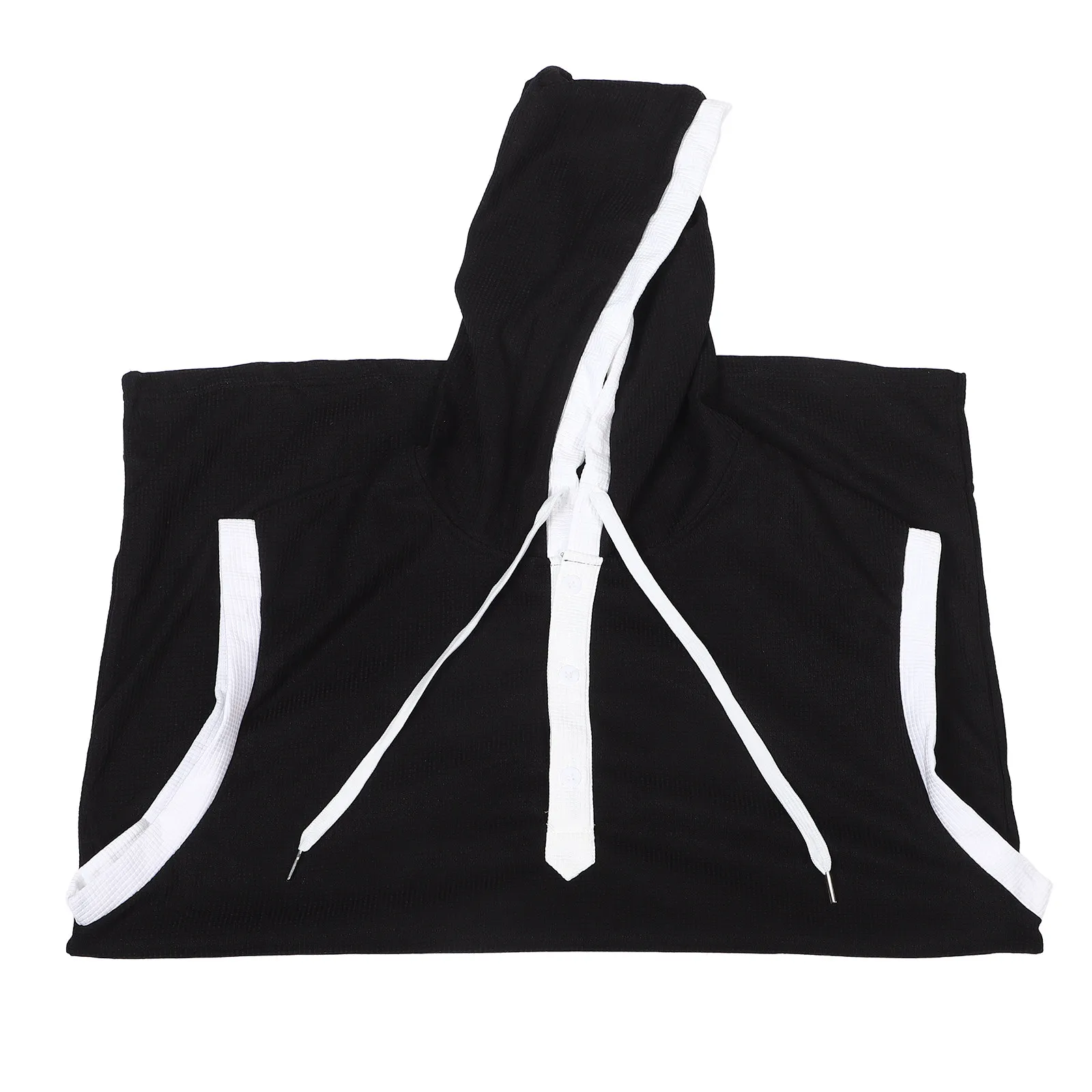 

Men Sleeveless Hooded Shirt Muscle Cut Off Gym Workout Tank Top Sleeveless Hoodie Sports Training Bodybuilding Hooded Tank Tops