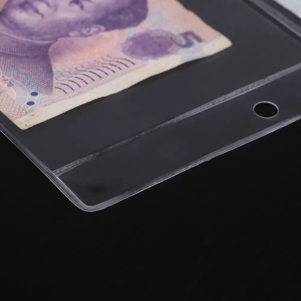 Bills Holder Money Storage Collection Supplies Album leaflet Currency Banknote Collecting 3 holes leaflet  Paper Money Album