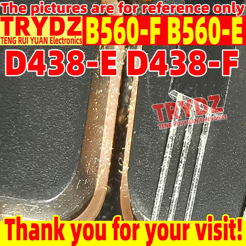 5-1pcs New B560-F B560-E D438-E D438-F TO-92L 2SB560-F 2SB560-E 2SD438-E 2SD438-F Direct insertion transistor