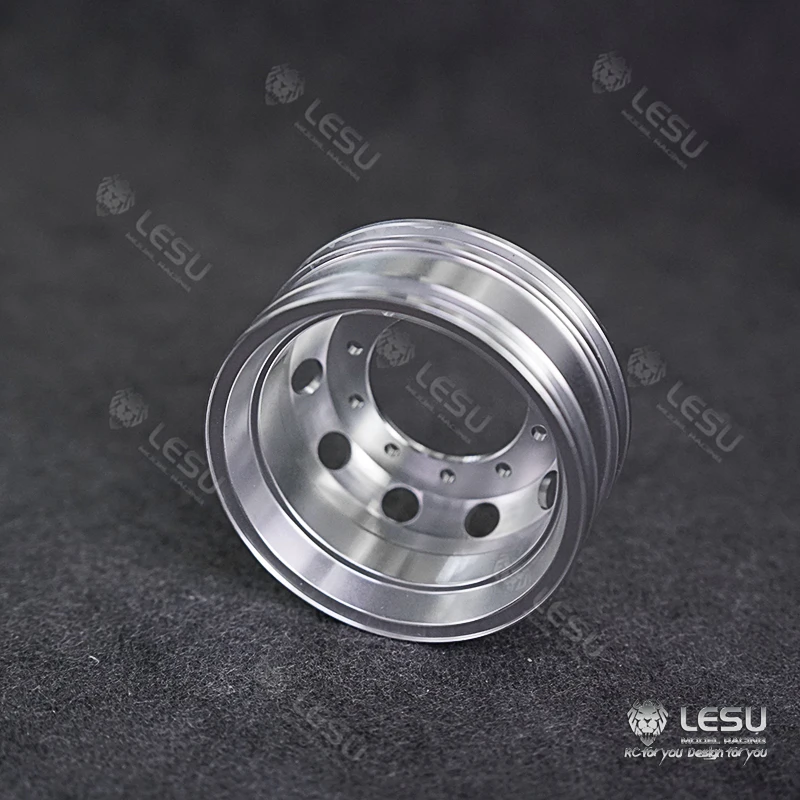 Metal Dual Rear Hub for 1/14 LESU Wheel Reduction Axles RC Tractor Truck Hydraulic Dumper Electric Cars Vehicles Toys for Adults