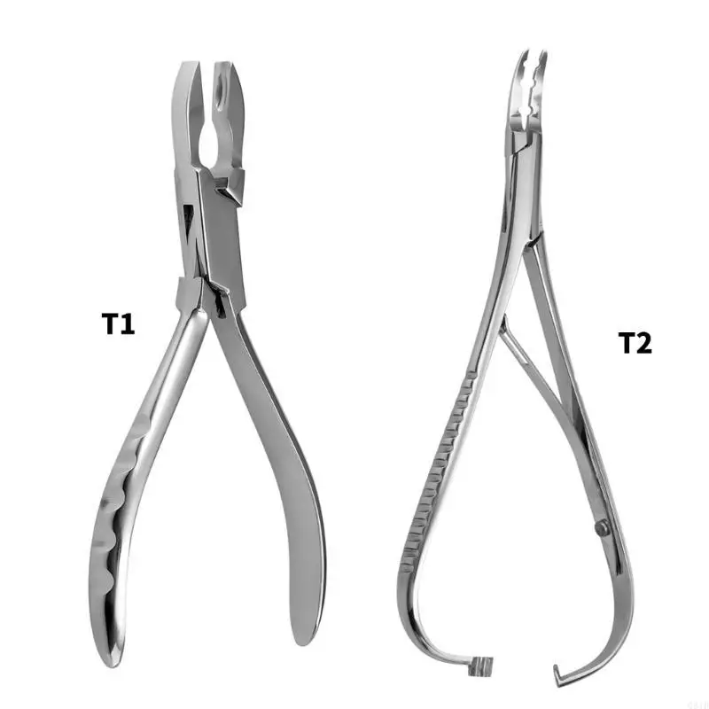 كماشة إغلاق بحلقات قبضة مريحة مريحة لإجراء تعديلات سريعة وآمنة على أدوات المجوهرات في الثقوب المتعددة