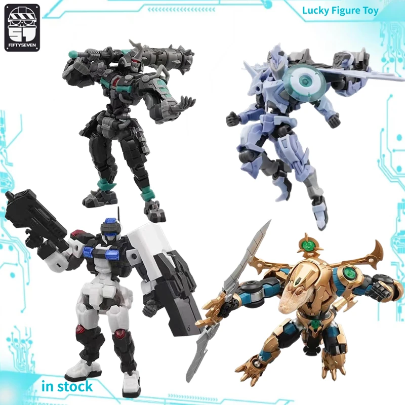 

KEMO 1/24 KEMO NUMBER 57 No 57 Hunter Team Sobek MEIJIN KNIGHT OF SKYFOG E.C.A.S Собранная модель, подвижная фигурка для совместного сустава, коллекция