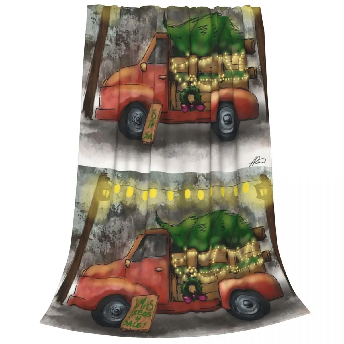 Christmas Trees For Sale Blankets Fleece Breathable Sofa Throw Blankets For Home Bedroom Travel Throws Bedspread Quilt