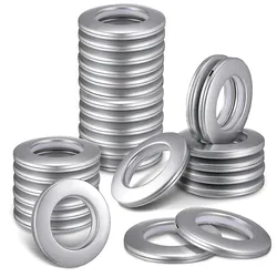 30 Pack Curtain Grommets, Curtain Circle Eyelet Rings Nanoscale Low Noise Roman Ring