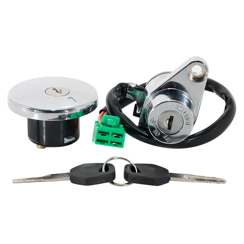Kit de interruptor de encendido, tapa de combustible y cerradura de asiento para motocicleta Suzuki LS650 Savage LS650 Boulevard S40 OEM: 37100-24844