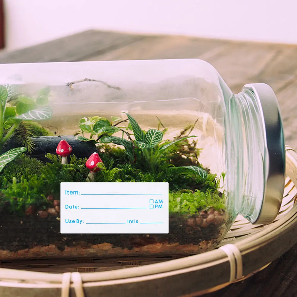 

2 рулона записываемых вращающихся этикеток для пищевых продуктов, съемные самоклеящиеся этикетки для хранения продуктов, сухих поверхностей, морозильной камеры