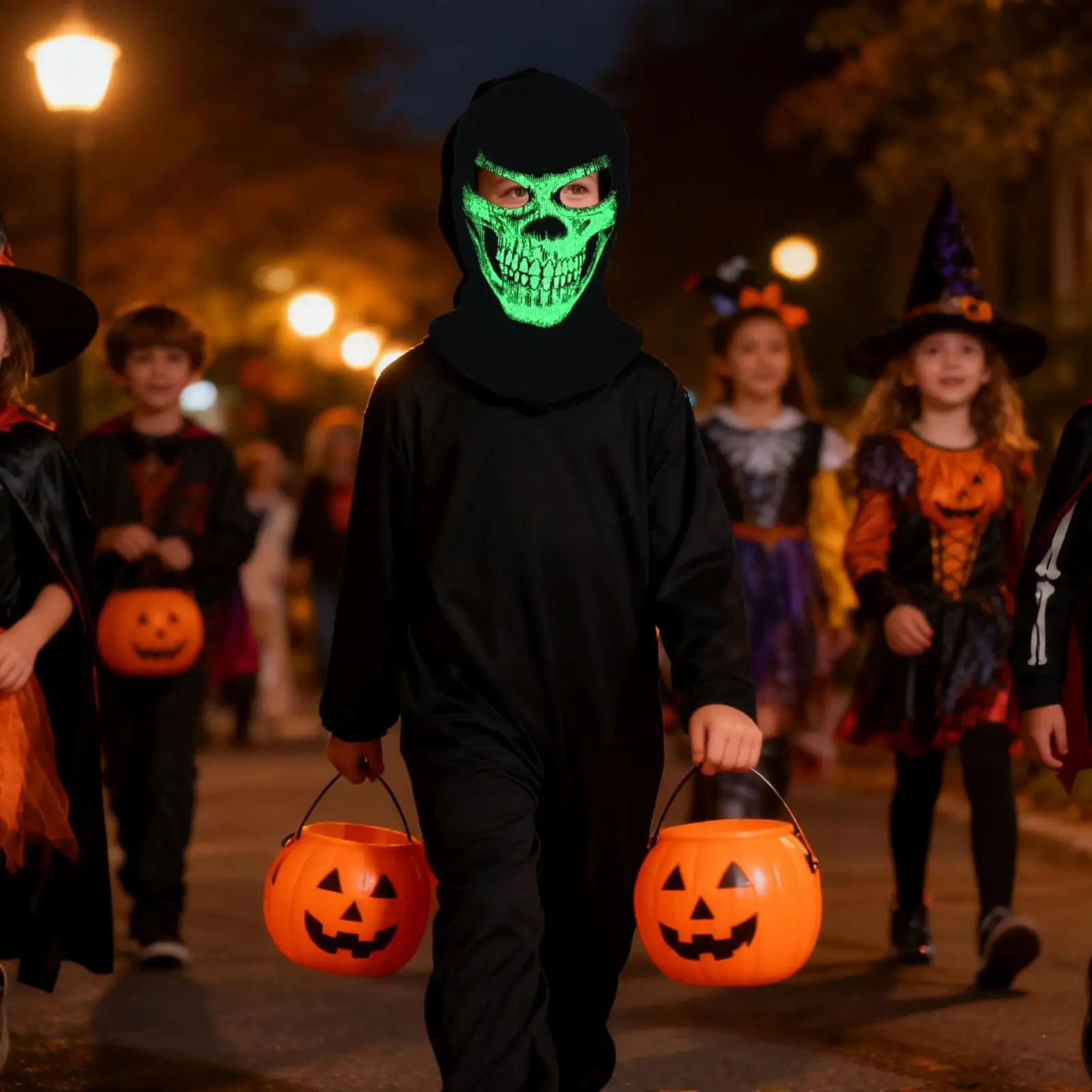 

Ветрозащитные лыжные чехлы для лица, капюшон с черепом на Хэллоуин, светящаяся пыль, защита от солнца, полный чехол для головы для бегунов, велосипедистов, женщин, косплей