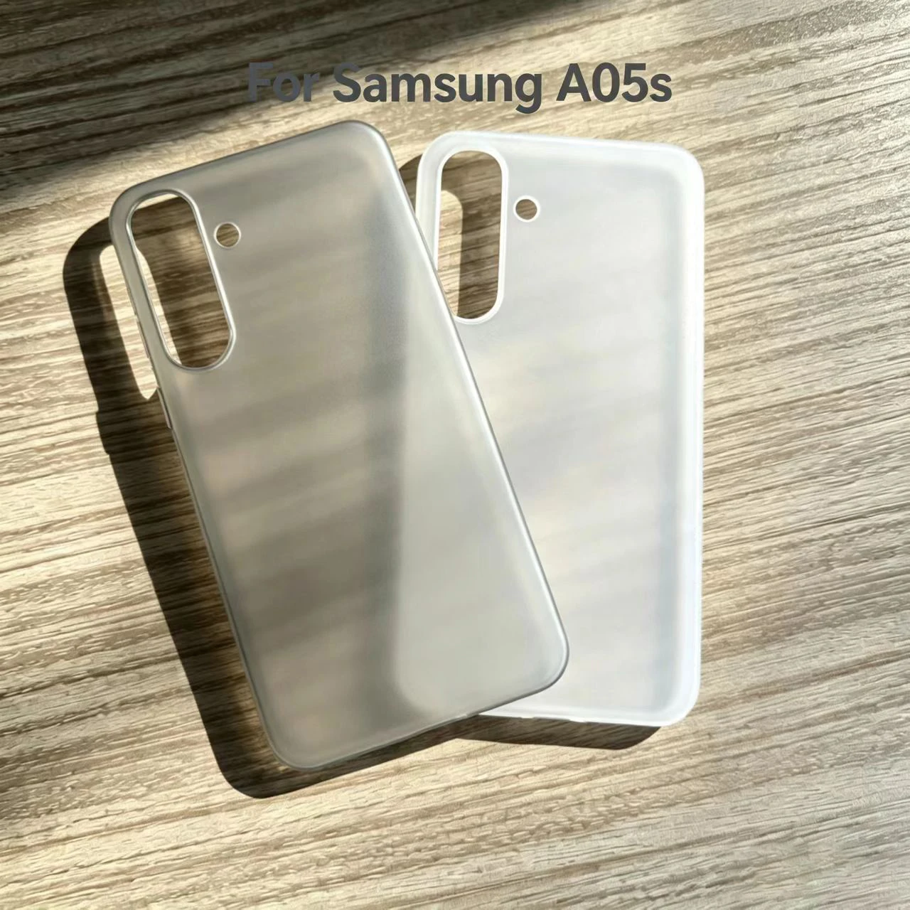 For Samsung A05s Ultra Thin TPU Soft Phone Case For Samsung Galaxy A05s Clear Matte Shockproof Cover Coque