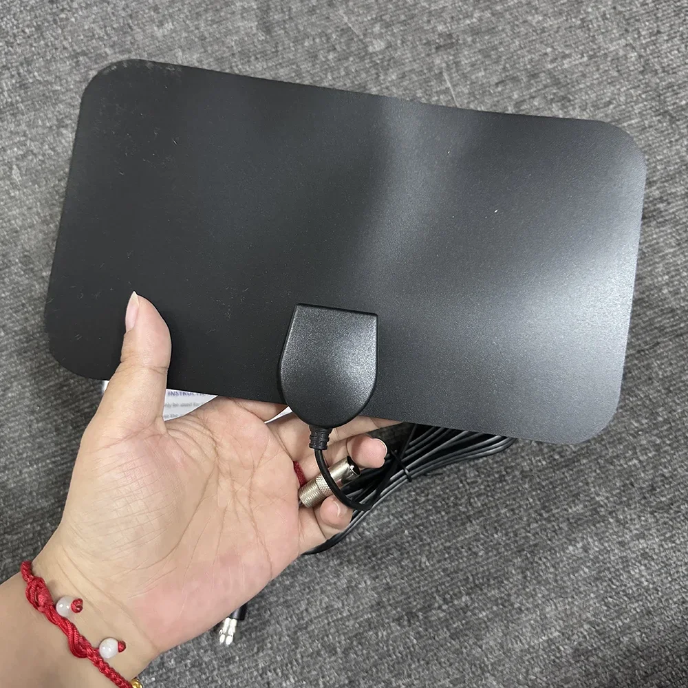TV ad alta definizione ad alto guadagno TV digitale Box Antenna TV digitale Booster Antenna interna attiva Impostazione piatta