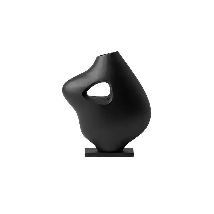 

Modern retro light luxury irregular abstract flower ornament model room hotel living room study home
