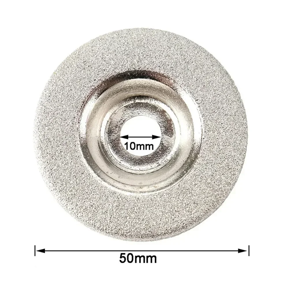 1pc 50mm 2 Inch Diamond Grinding Wheel 180 Grit Circle Grinder Disc Stone Sharpener Angle Cutting Wheel Sharpener Trimming