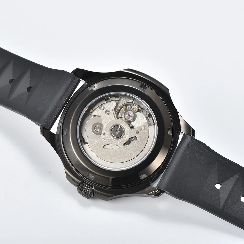 OUMASHI Grenade Мужские часы 42 мм NH35A Автоматические роскошные часы с механизмом Сапфировое стекло Корпус из нержавеющей стали Водонепроницаемые часы