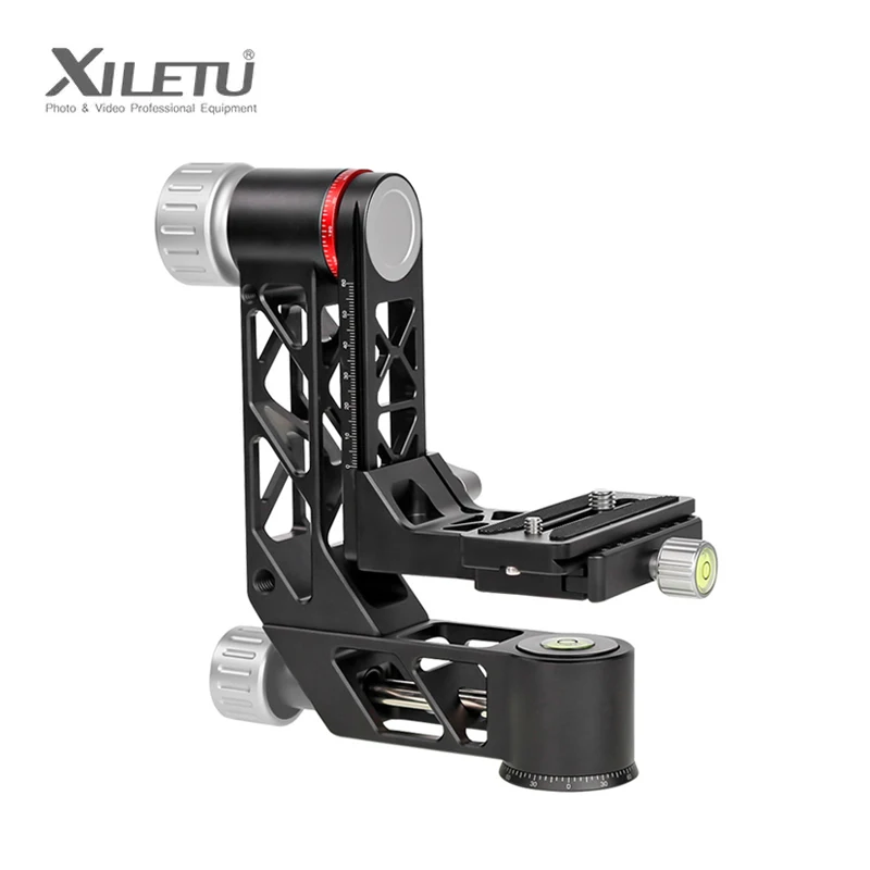 

XILETU XGH3 Professional Heavy Duty Head Telephoto Lens Cantilever Tripod Head for DSLR Camera Telephoto Lens Video Photography