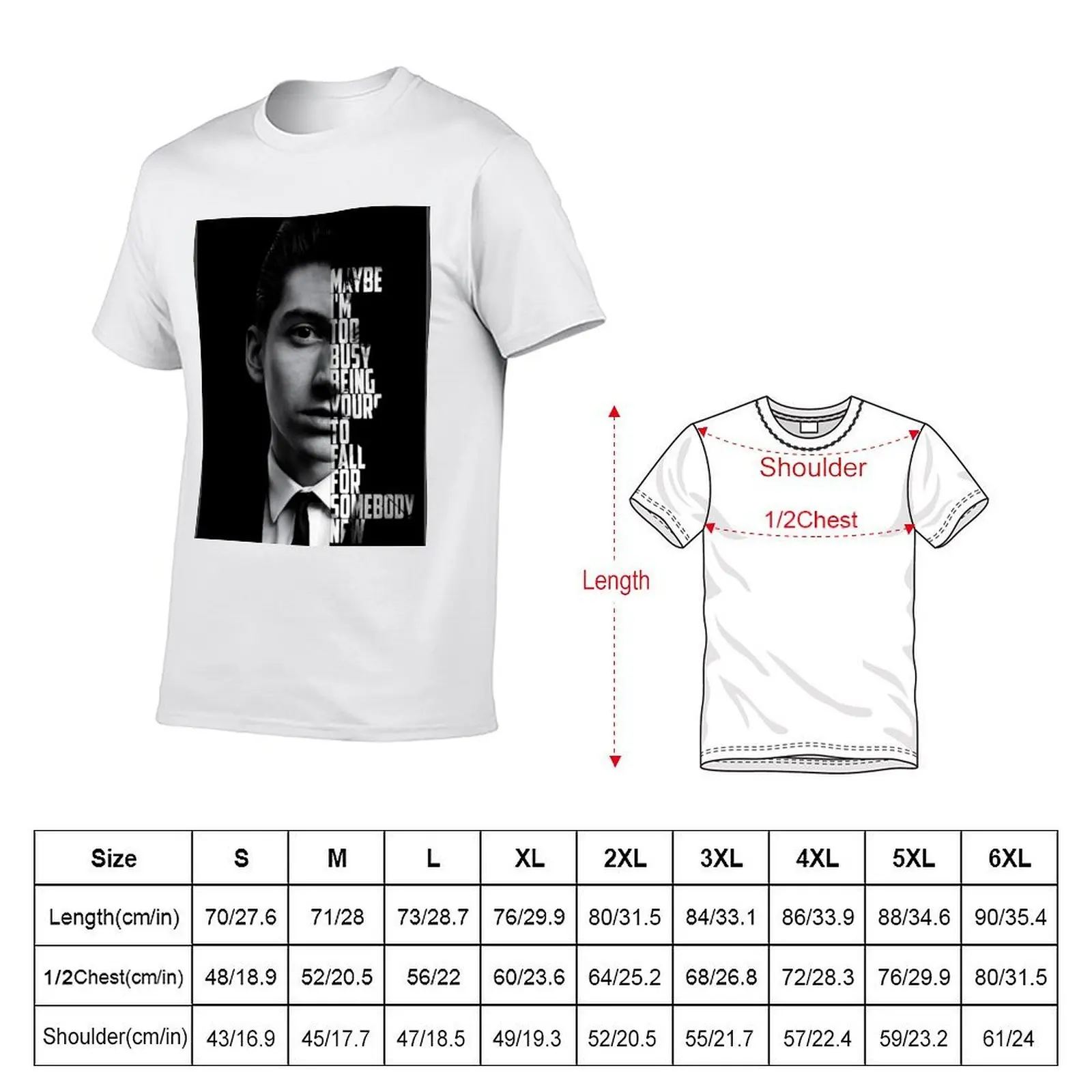 Alex Turner ( Arctic Monkeys poster) T-Shirt summer shirt topping men t shirt
