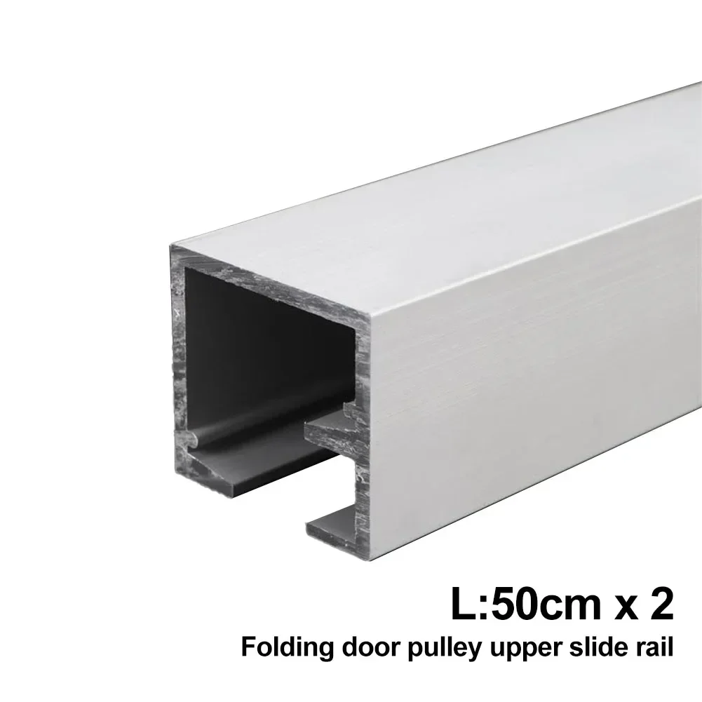 Setup Seamless Sliding Rotary Pulley Technology For Maximum 60kg Load Capacity Folding Door Pulley Sliding Track