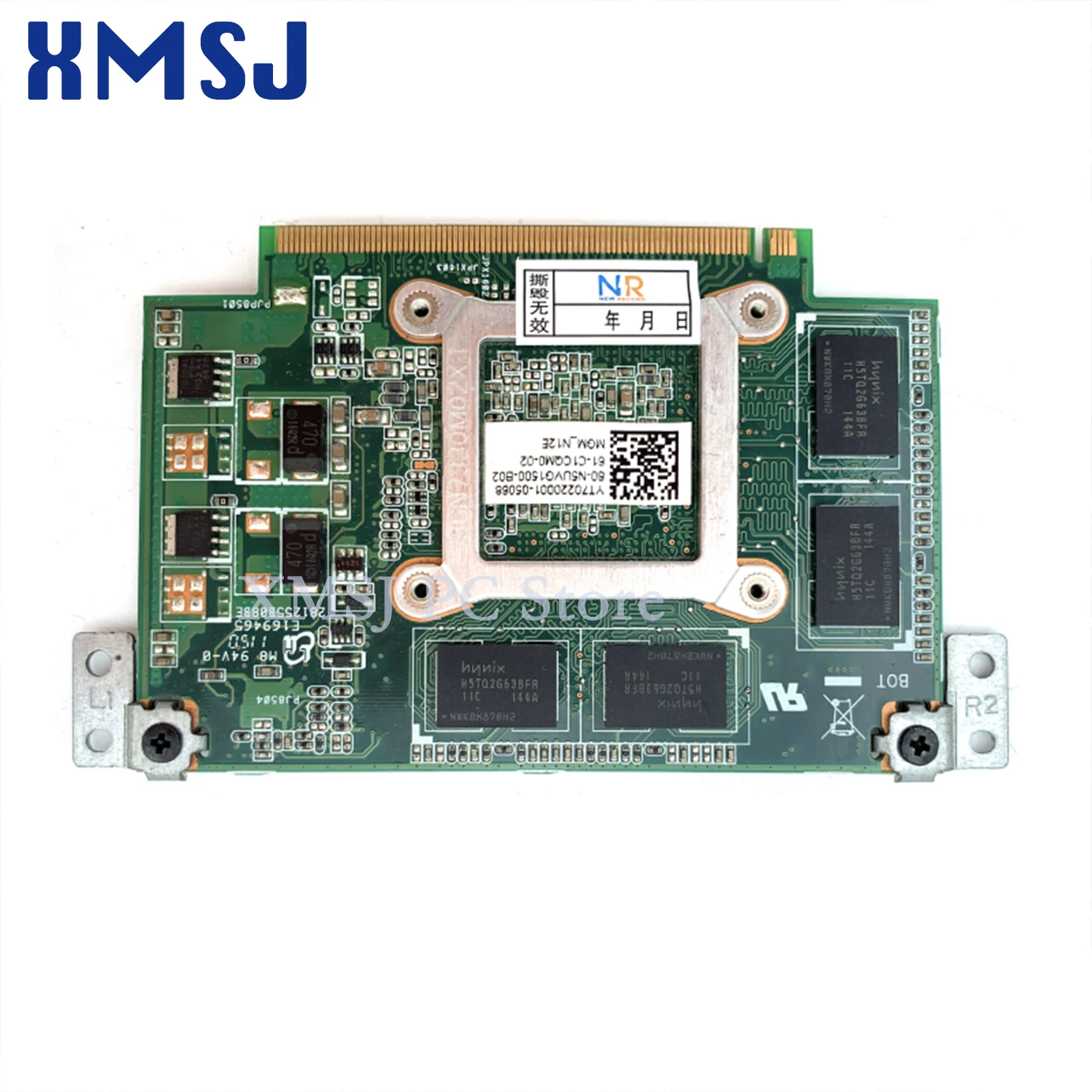 

XMSJ N75S For Asus N75SF N55SF N75SL N55SL 60-n5uvg1500 GeForce GT 555M GT555M N12E-GE2-A1 VGA Video Graphic Card 2GB
