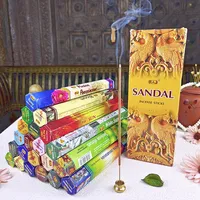 YXY Indian 20 Sticks Incense Lavender Meditation Palo Santo Jasmine Aromatherapy Household Bedroom Toilet Bathroom Tibetan Sage
