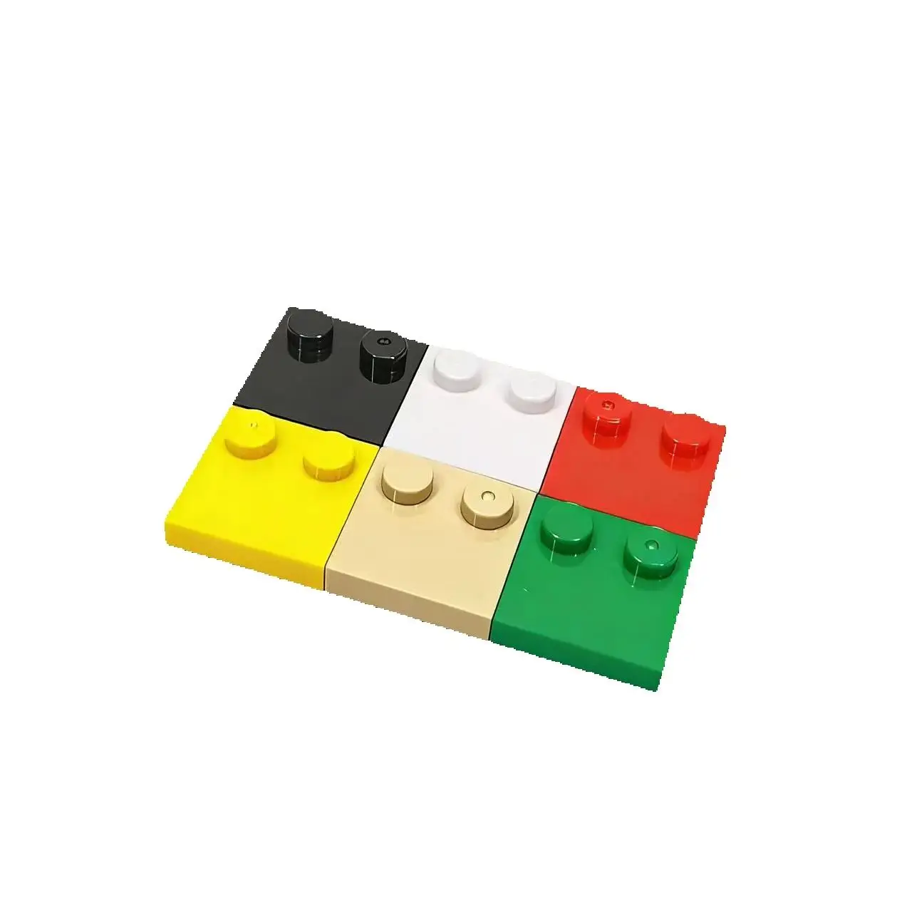 

10 шт. 33909 2x2 Модифицированные тонкие блоки MOC, цветные аксессуары, совместимые с кубиками, детали для сборки детских игрушек своими руками