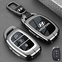 New Styling Car Key Case Cover For Hyundai Tucson Santa Fe Rena Sonata Elantra Creta Ix35 Ix45 I10 I30 I40 Kona Encino Azera Ig