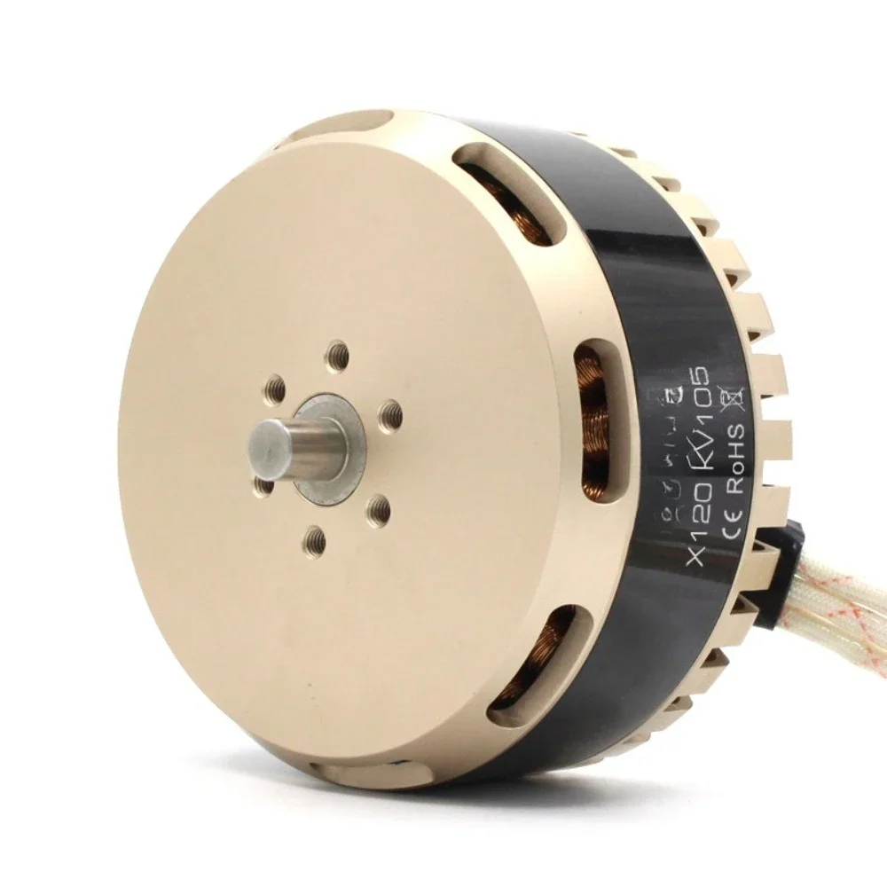 T12 X120 KV105 Agricultural Plant Protection Motor With 30KG Thrust Brushless Motor, Equipped With 38-40 Inch Blades