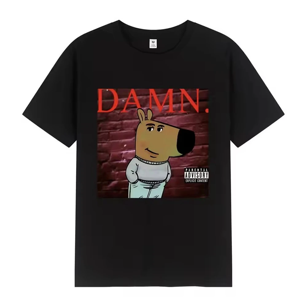 

TShirt Men Mens Clothing T Shirt Homme Mens T Shirt New in Top&Tees Chill Guy Kendrick Lamar DAMN Funny Meme Graphic T-shirts