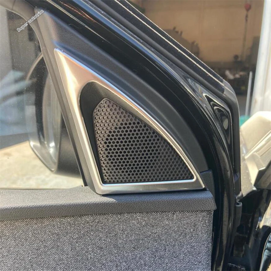 Inner Window Pillar A Stereo Speaker Audio Loudspeaker Sound Frame Cover Trim For Peugeot 3008 5008 GT 2017 - 2023 Accessories