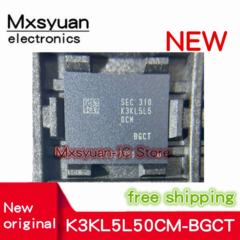 1PCS/LOT New original K3KL5L50CM-BGCT K3KL5L50CM K3KL5L5 496FBGA LPDDR5X 7500Mbps 16GB