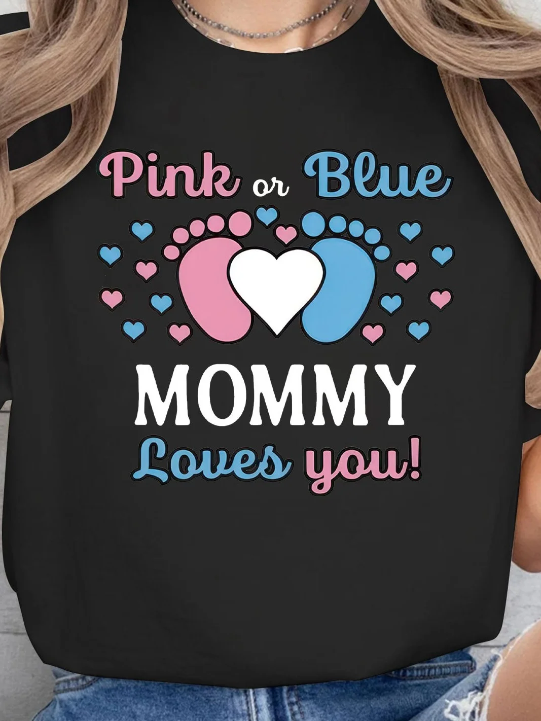 Cute Themed T-Shirt for a Holiday Party for Expectant Mothers