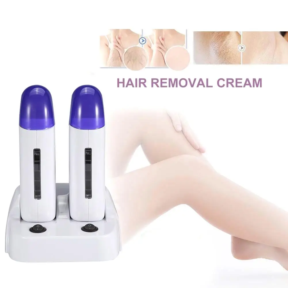3-in-1 Wax Cartridge Heater Roller for Hair Removal Waxing Machine