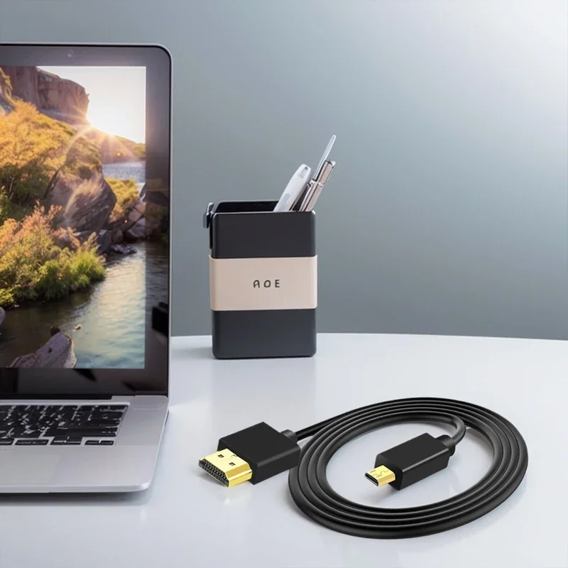 4K Ultra İnce HDMI - Mikro HDT - Mini Hdmi To Hdmi Cable Ultra Slim incelemesi ve fiyatı