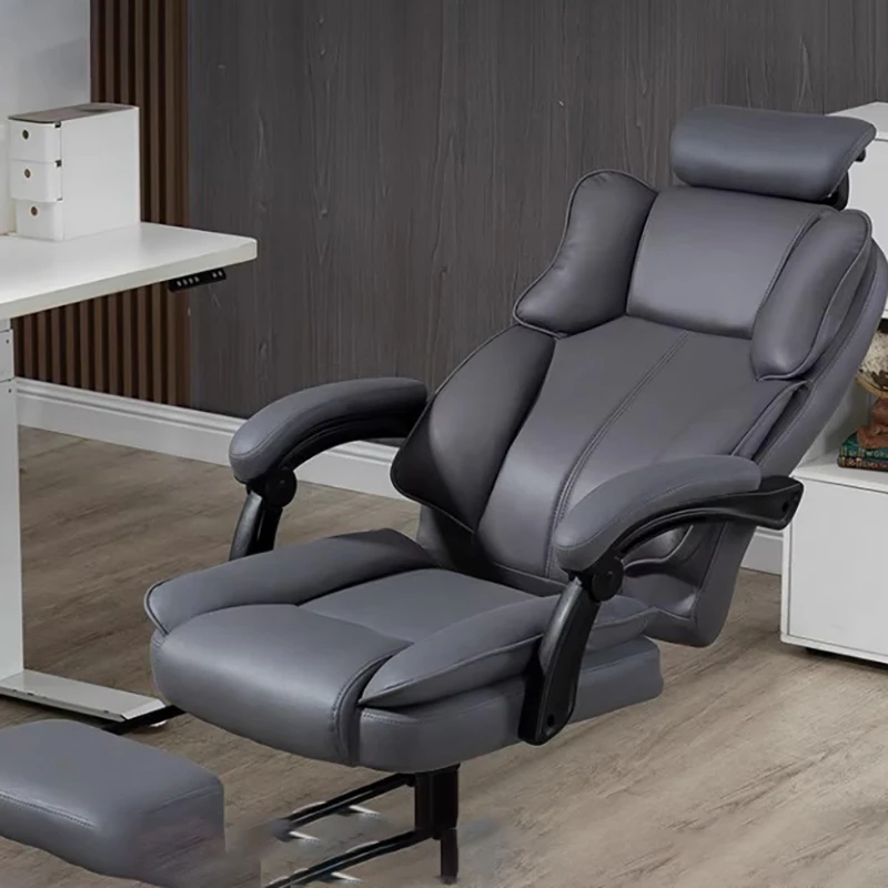 Comfortable Luxury Office Chair Armchair High Back Rolling Desk Office Chair Ergonomic Recliner Silla Ergonomica Salon Furniture
