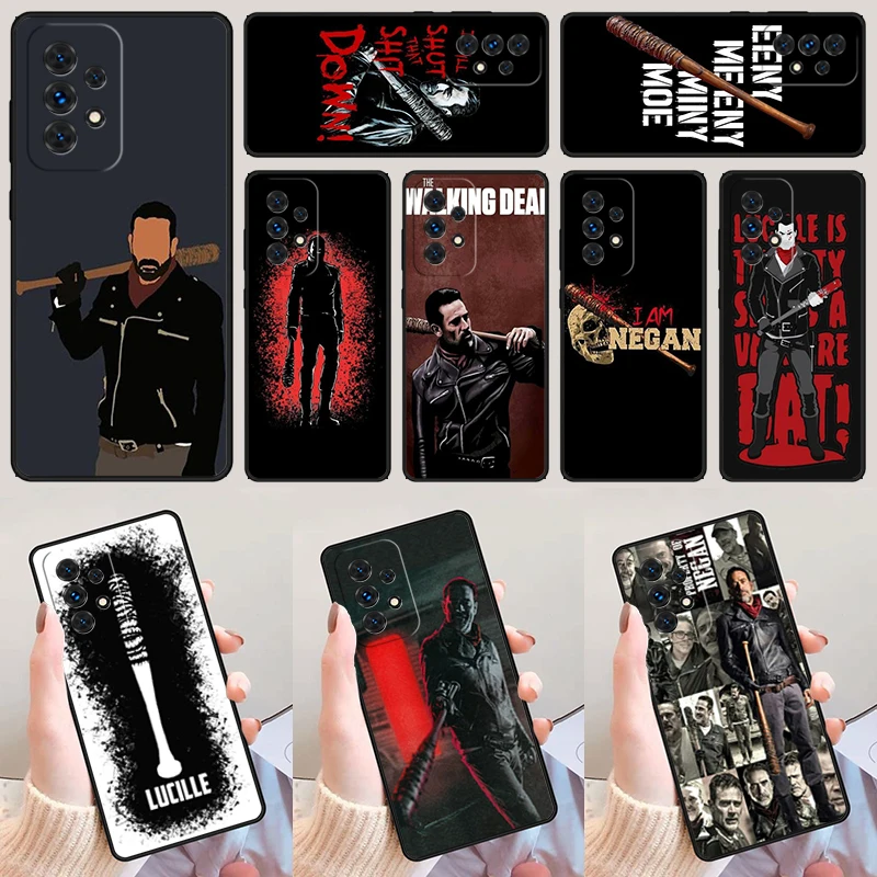 The Walking Dead Negan For Samsung Galaxy A52 A72 A73 A20e A21S A50 A70 A11 A12 A42 A31 A40 A51 A71 A32 A80 A91 Phone Case Cover