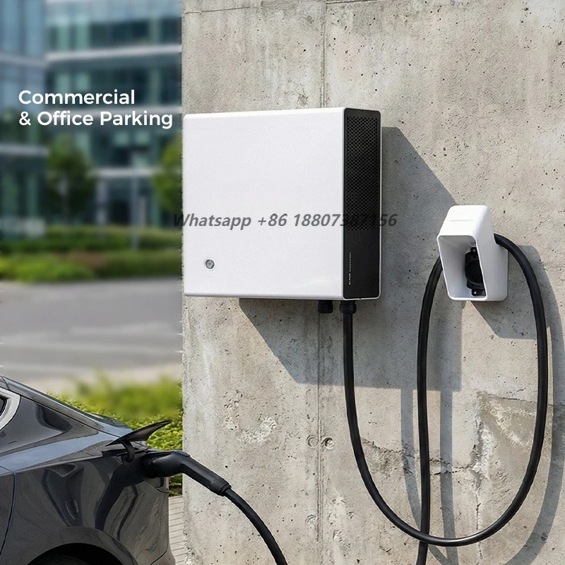 Manufacturer Wall Mount Electric Vehicle Charger CCS NACS 20KW-40KW DC Column Charging Station