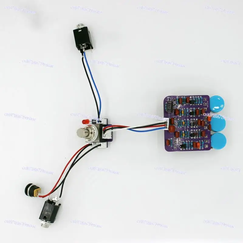 

Электрогитара DIY, монолитная Musket Fuzz, дубликат пуха, печатная плата