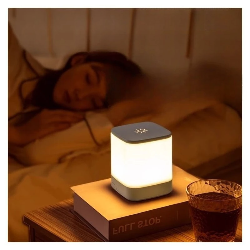 Night light charging student dormitory eye protection desk lamp bedside lamp bedroom sleep lamp