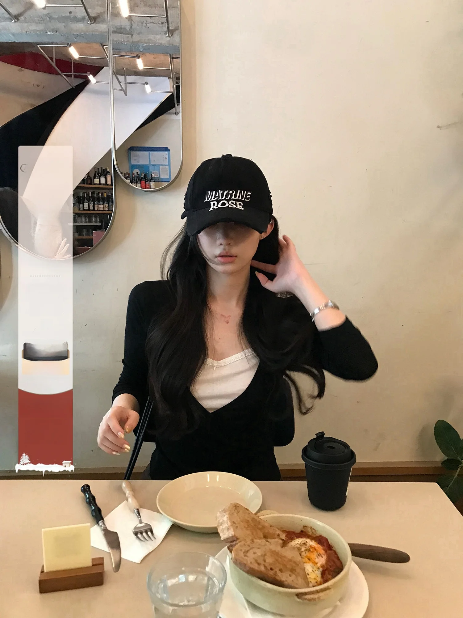 

Женский осенне-зимний облегающий базовый топ Eepland Seoul Early Autumn Bla V-ne T-irt, имитация двухслойного шелкового трикотажа для йоги...